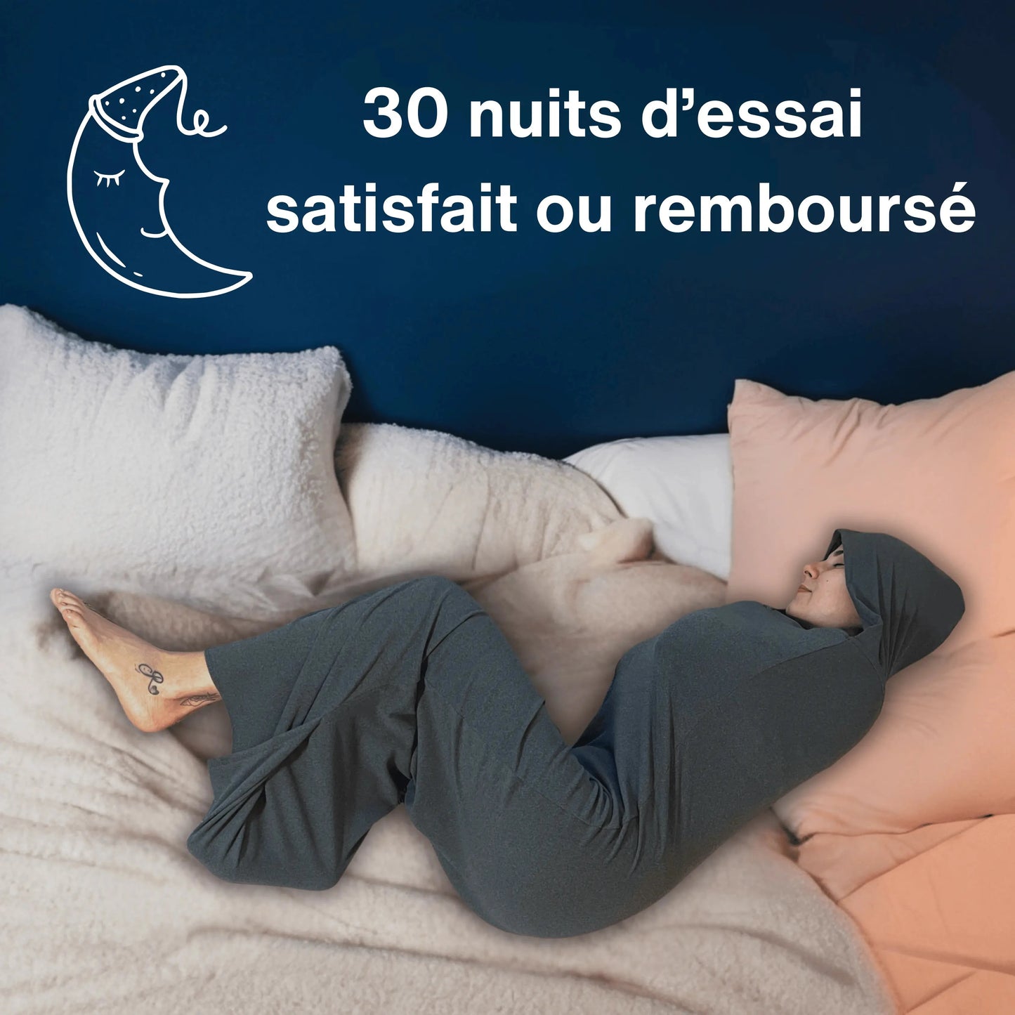 Câlin Calinéa utilisé pour soulager l’anxiété et le stress.