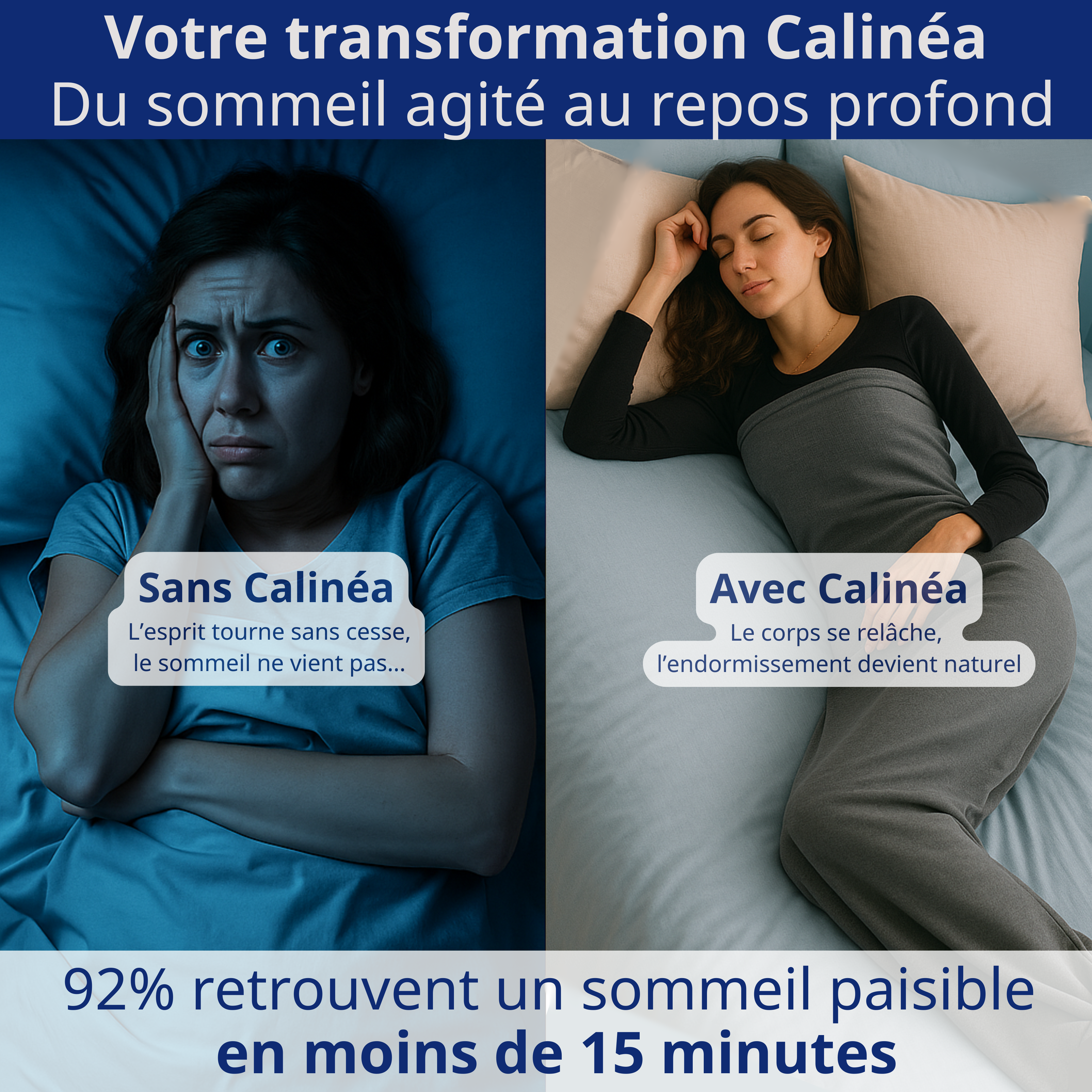Couverture anti-insomnie | Sommeil profond garanti – Calinéa
